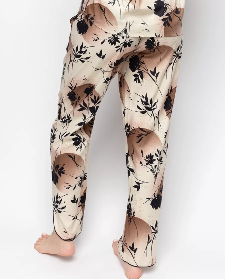 Discount Alisha Moon Print Pyjama Bottoms Women Pyjama Bottoms