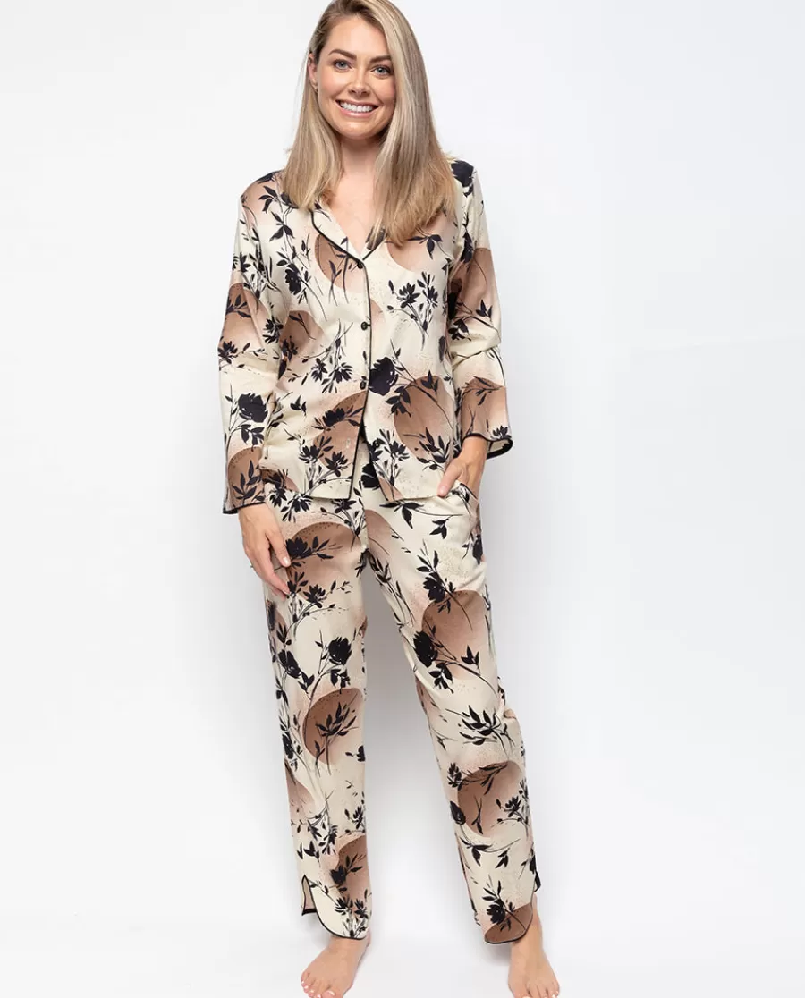 Discount Alisha Moon Print Pyjama Set Women Pyjama Sets