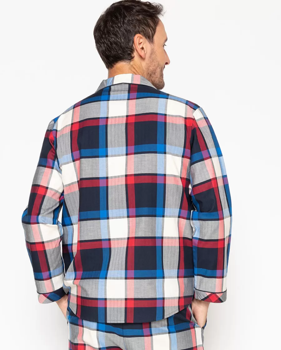 Best Archie Check Pyjama Top Men Pyjama Tops