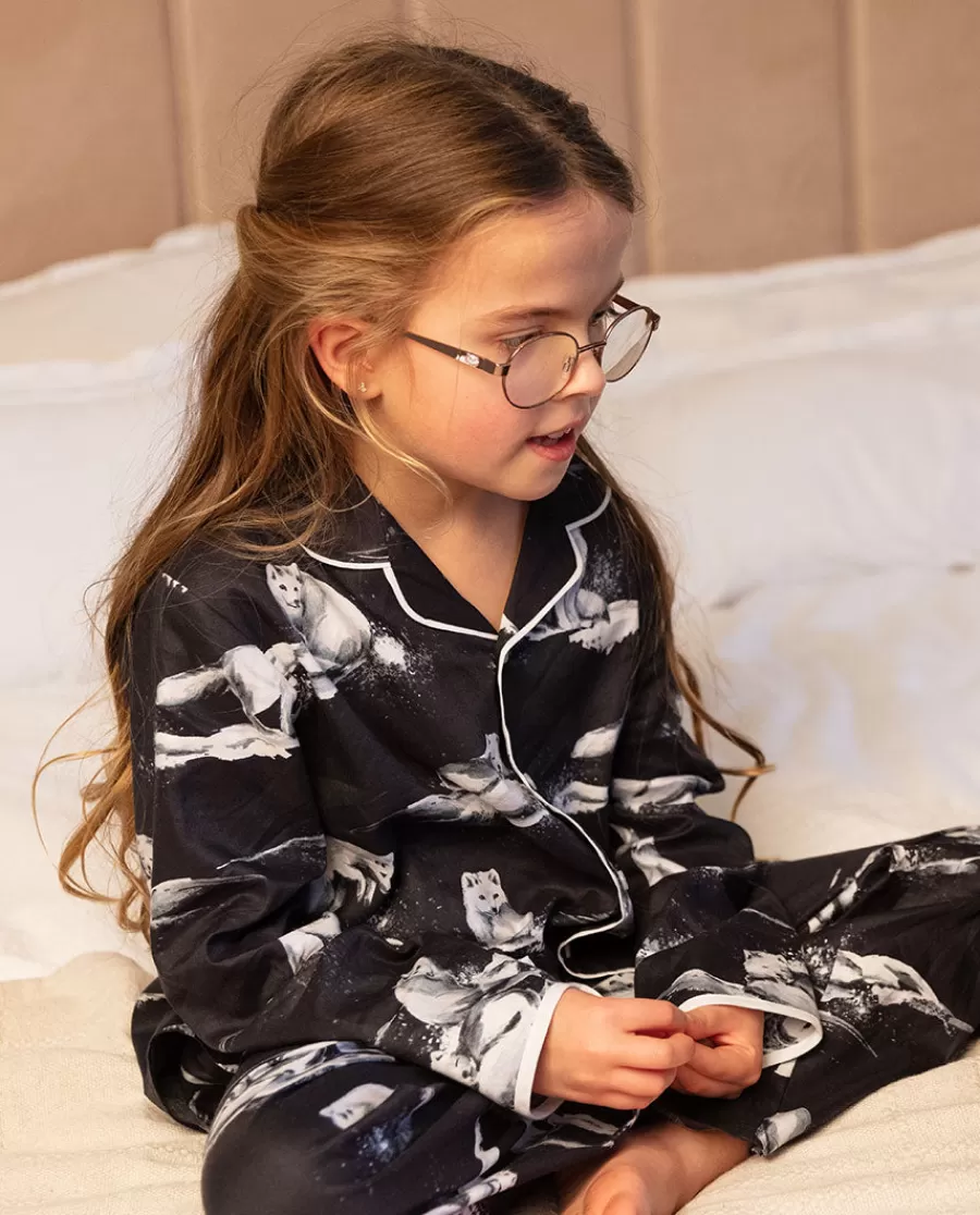 New Atlas Kids Unisex Arctic Fox Print Pyjama Set Kids Kids Unisex Pyjamas