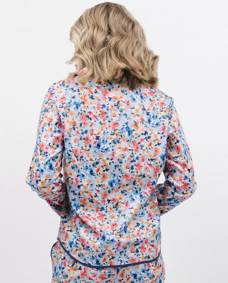 Flash Sale Bea Ditsy Floral Print Pyjama Top Women Pyjama Tops