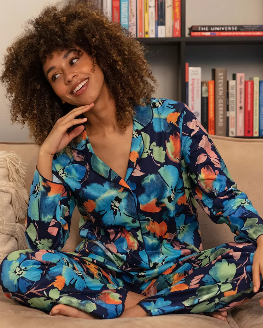 Best Bea Womens Floral Print Pyjama Set Women Pyjama Sets