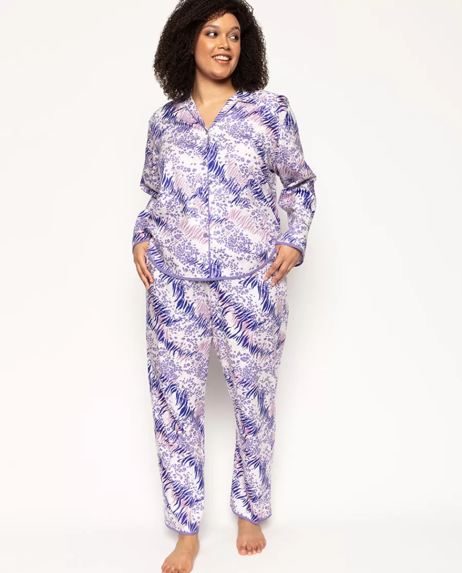 Fashion Camila Animal Print Pyjama Set Women Pyjama Sets