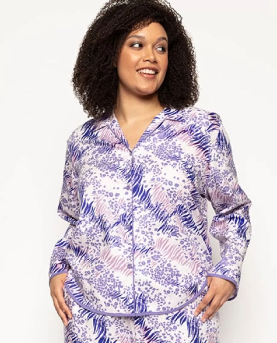 Store Camila Animal Print Pyjama Top Women Pyjama Tops