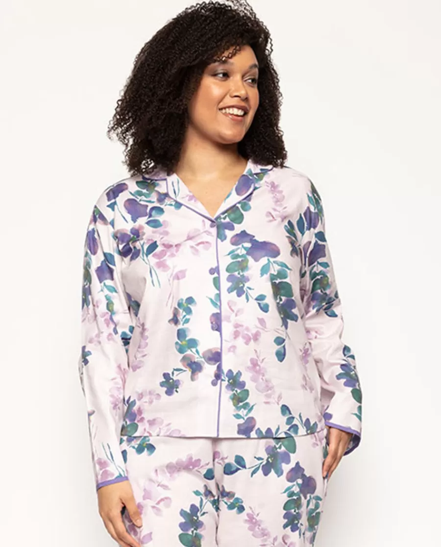 Store Camila Floral Print Pyjama Top Women Pyjama Tops