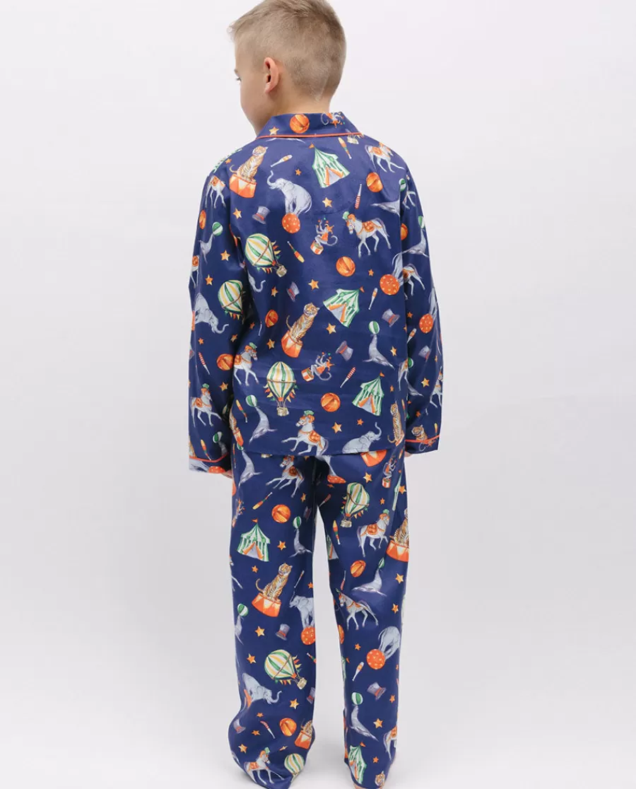 Shop Charlie Kids Unisex Circus Print Pyjama Set Kids Kids Unisex Pyjamas