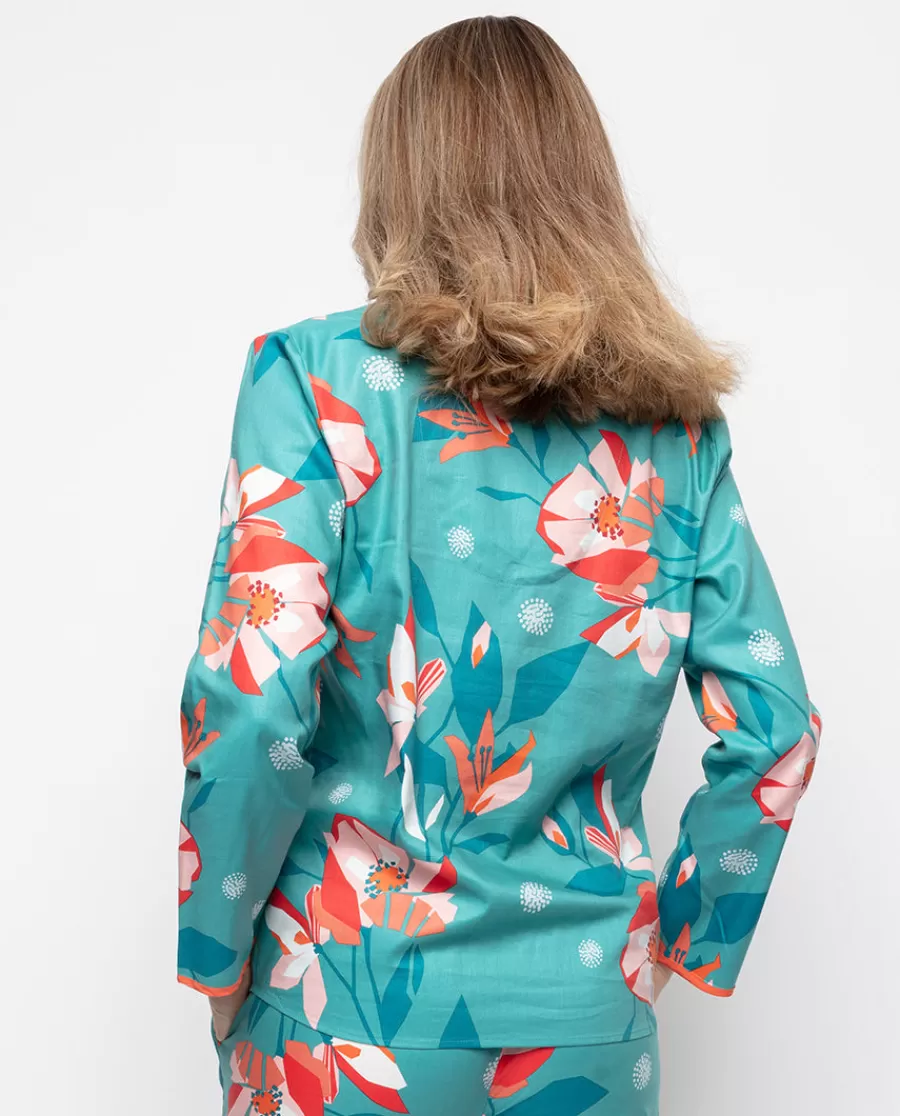 Best Coco Floral Print Pyjama Top Women Pyjama Tops