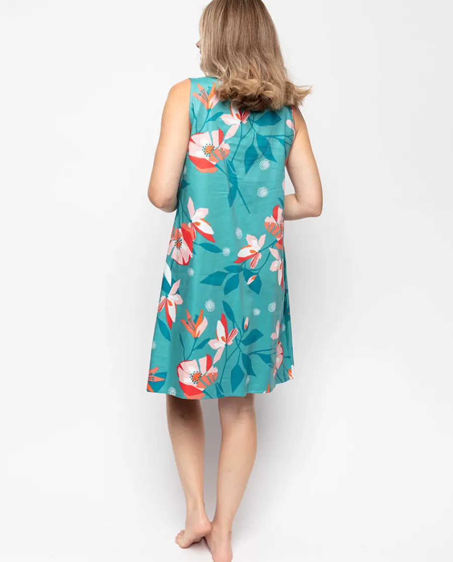 Best Sale Coco Floral Print Short Nightdress Women Nightdresses