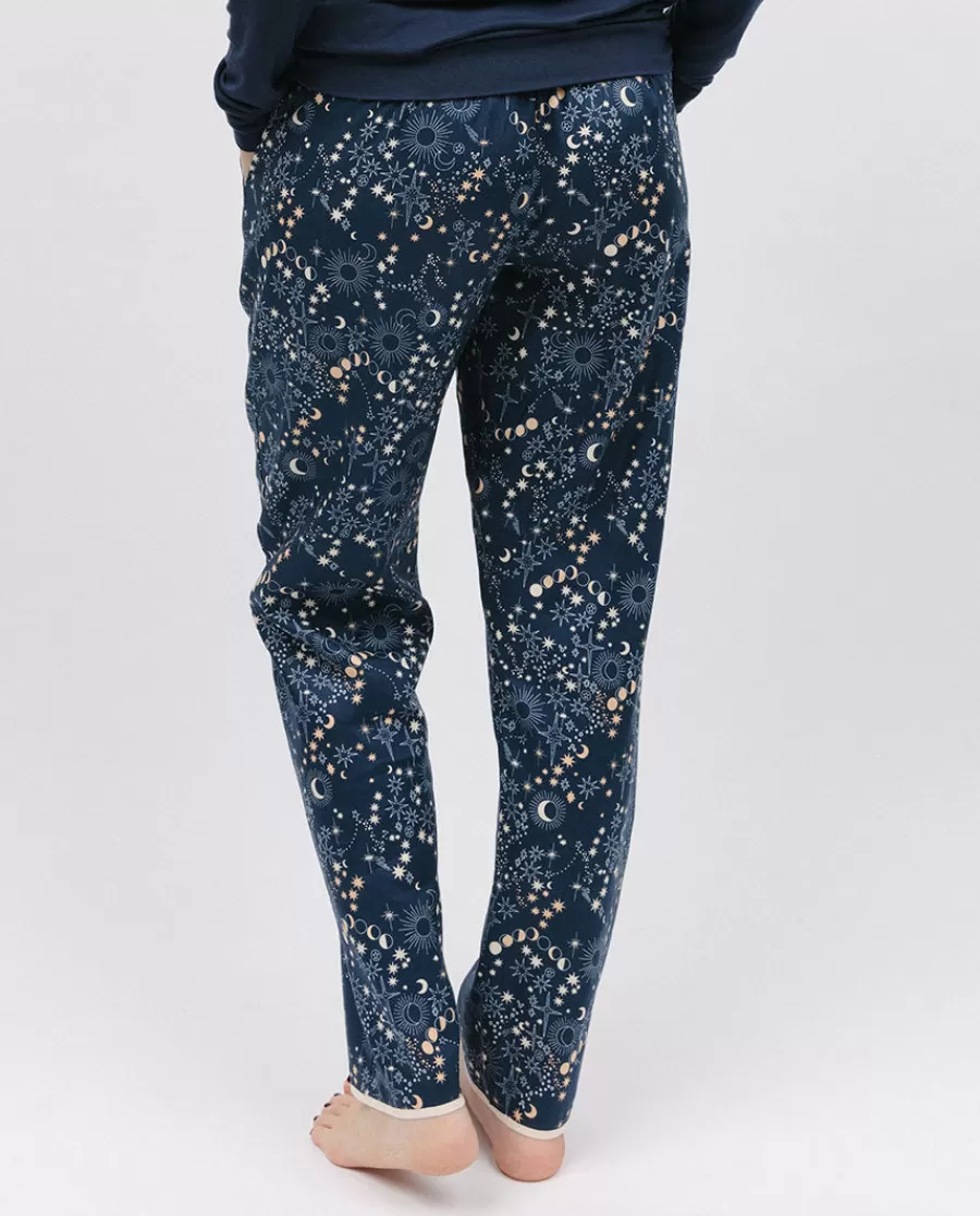 Store Cosmo Celestial Print Pyjama Bottoms Women Pyjama Bottoms