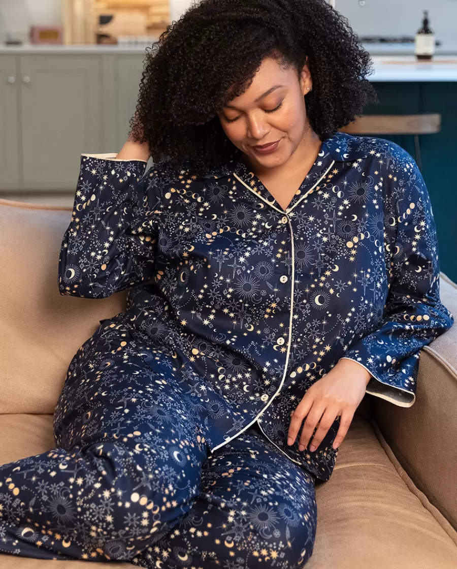 Store Cosmo Celestial Print Pyjama Bottoms Women Pyjama Bottoms