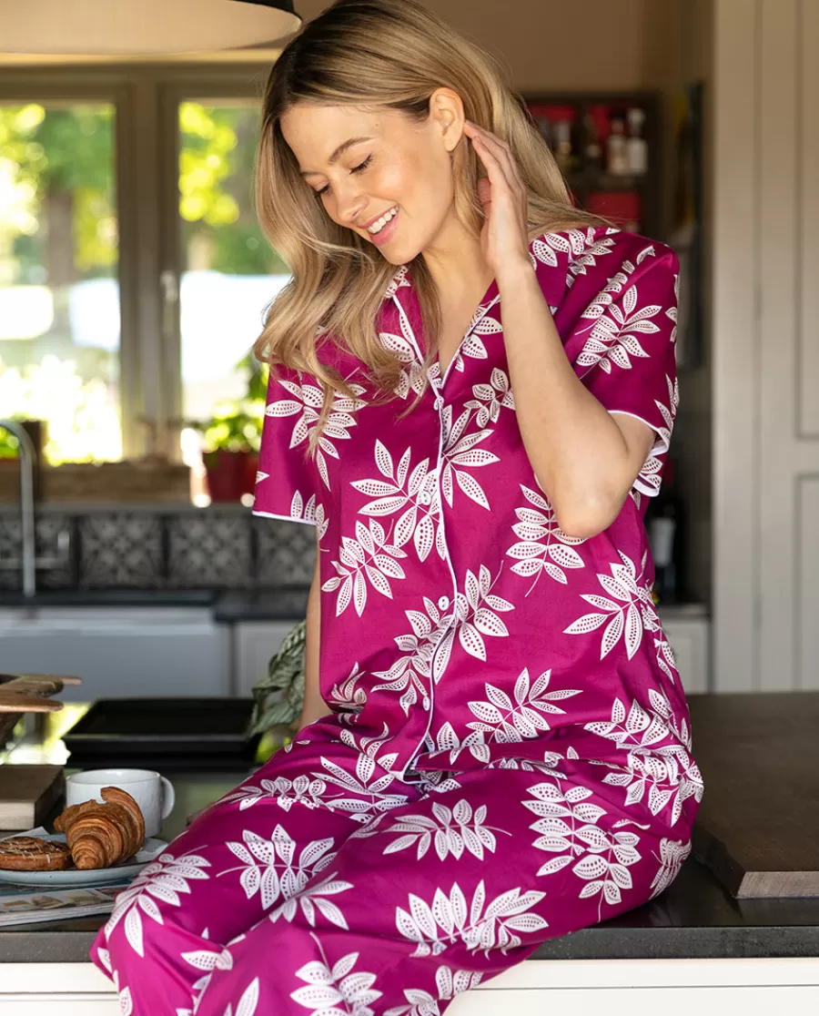 Best Sale Emmi Womens Leaf Print Pyjama Set Women Pyjama Sets