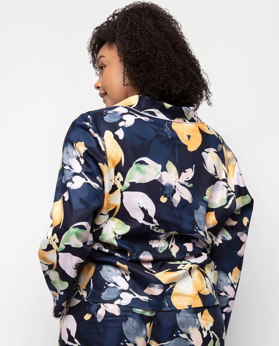 Best Sale Estelle Floral Print Pyjama Top Women Pyjama Tops