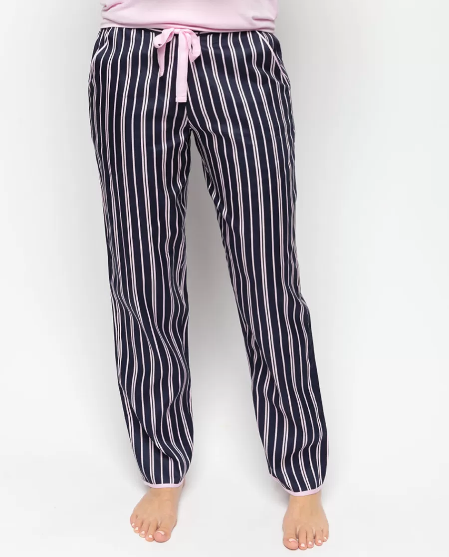 Fashion Estelle Printed Stripe Pyjama Bottoms Women Pyjama Bottoms