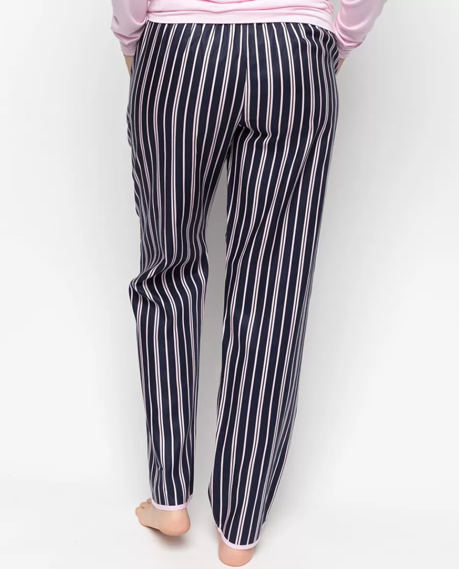 Fashion Estelle Printed Stripe Pyjama Bottoms Women Pyjama Bottoms