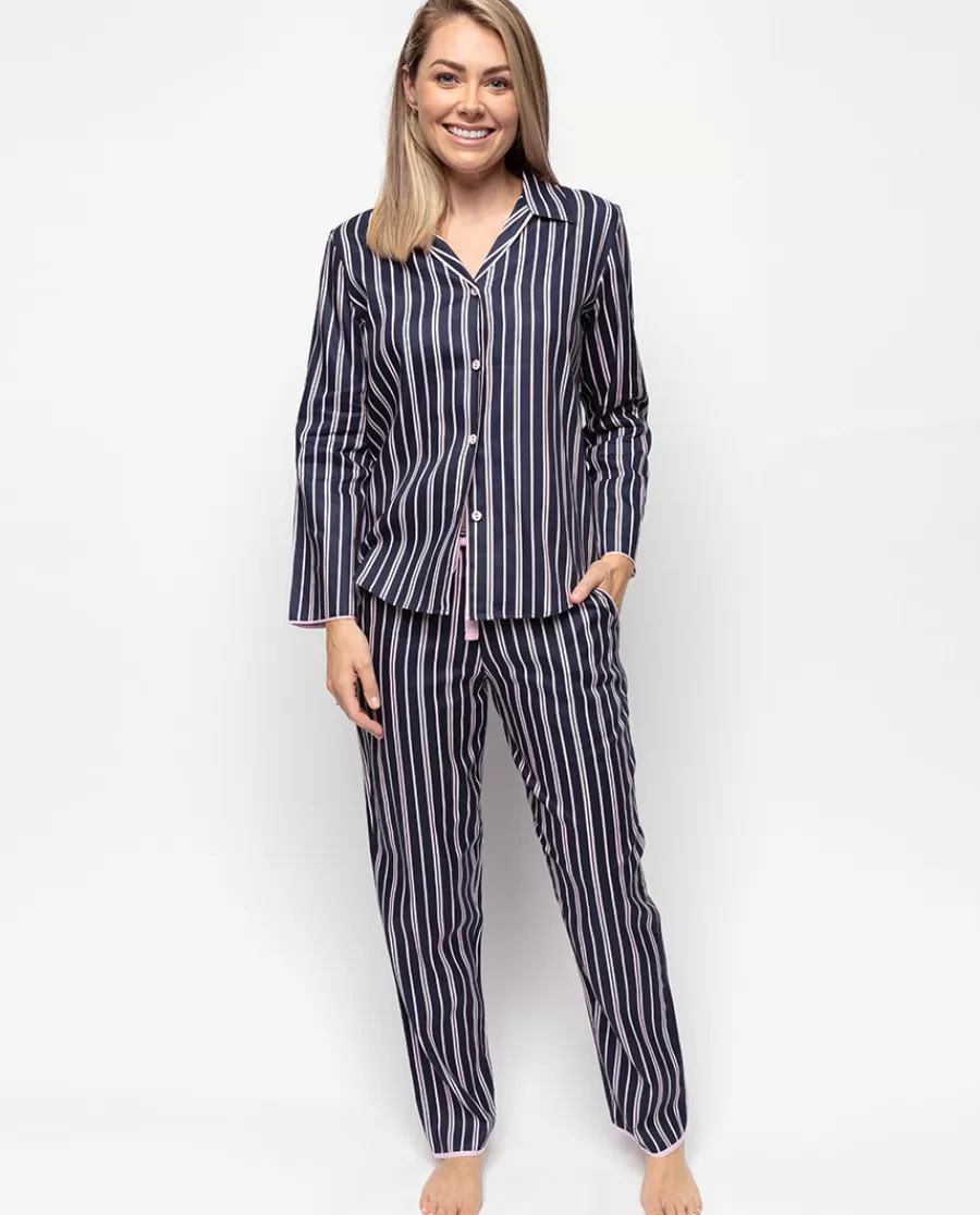 estelle_printed_stripe_pyjama_bottoms_3.webp Fashion Estelle Printed Stripe Pyjama Bottoms Women Pyjama Bottoms