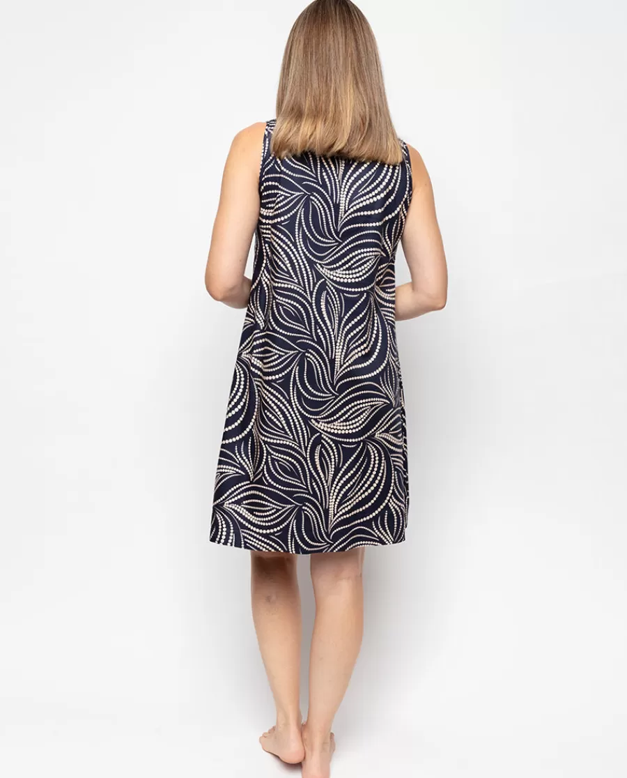 New Estelle Spot Print Short Nightdress Women Nightdresses