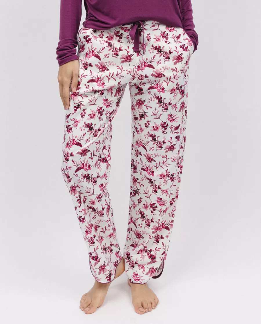 Shop Eve Berry Print Pyjama Bottoms Women Pyjama Bottoms