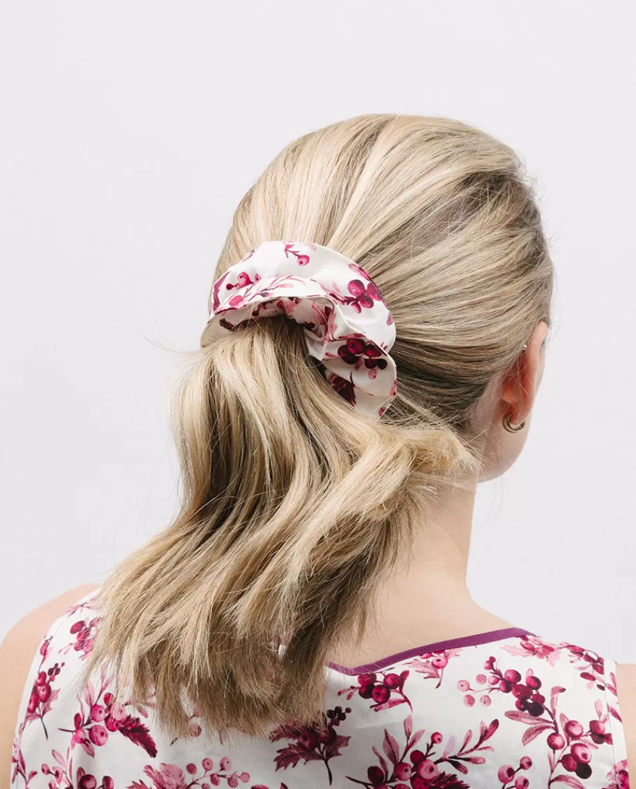 Flash Sale Eve Berry Print Scrunchie Women Accessories