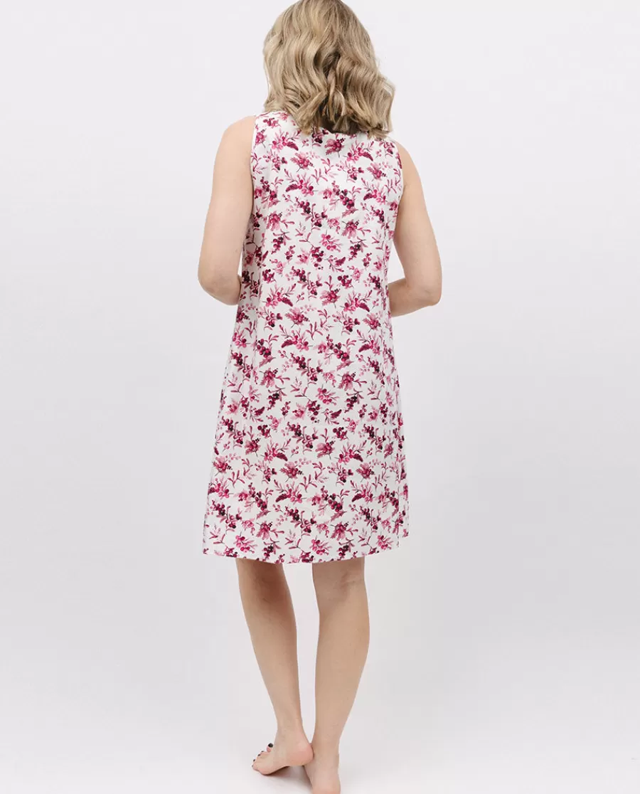 Sale Eve Berry Print Short Nightdress Women Nightdresses