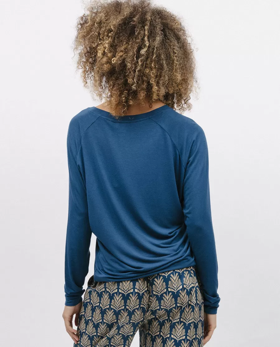 Discount Fawn Slouch Jersey Pyjama Top Women Loungewear
