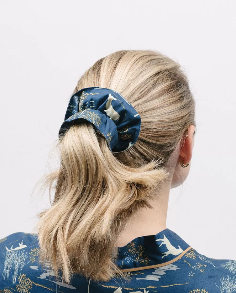 Flash Sale Fawn Woodland Print Scrunchie Women Accessories