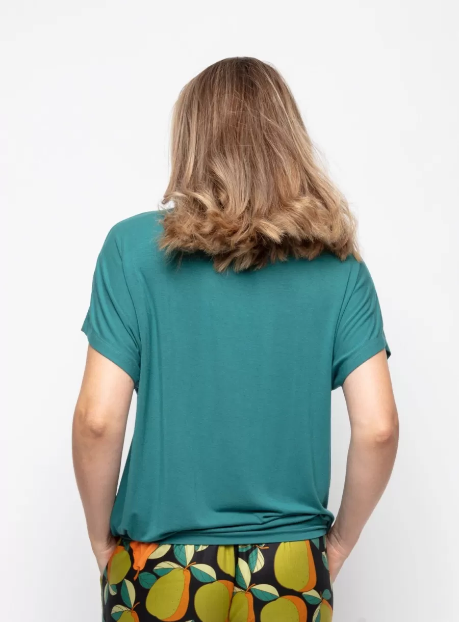 Shop Flo Slouch Jersey Pyjama Top Women Pyjama Tops