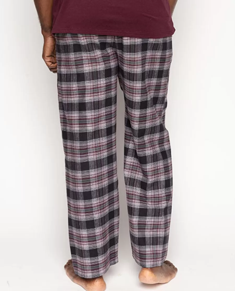 Clearance Harley Brushed Check Pyjama Bottoms Men Pyjama Bottoms