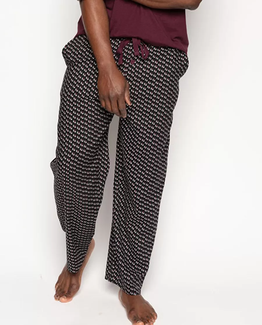 Best Harley Geo Print Pyjama Bottoms Men Pyjama Bottoms