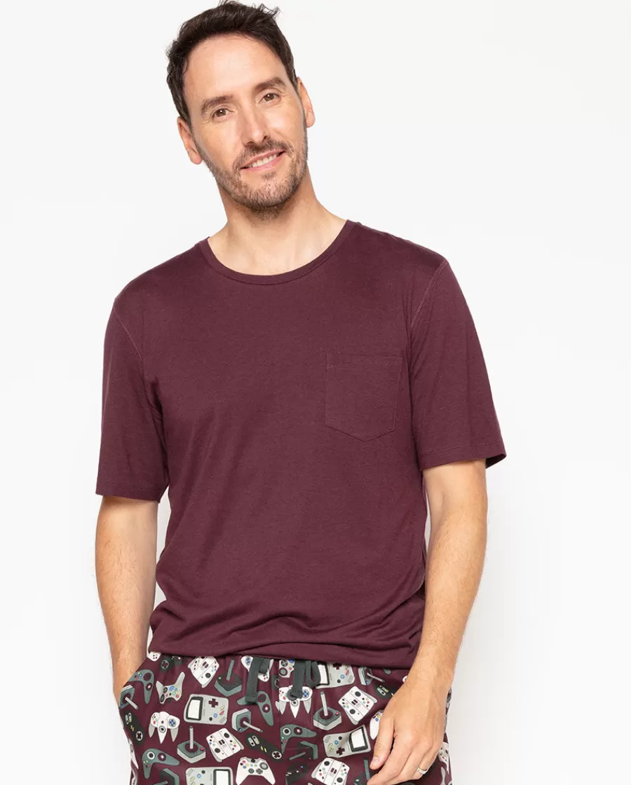 Cheap Jack Jersey T-Shirt Men Pyjama Tops