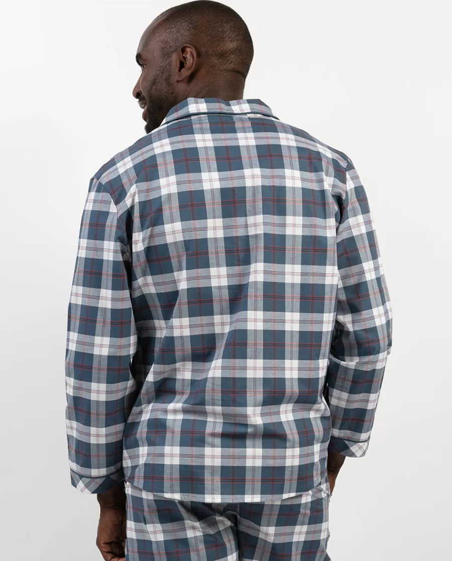 New Jasper Check Pyjama Top Men Pyjama Tops