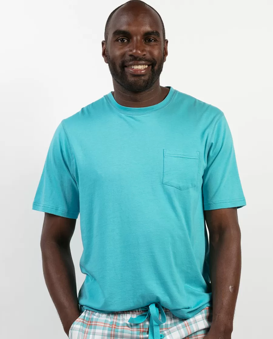 Store Luca Jersey T-Shirt Men Pyjama Tops