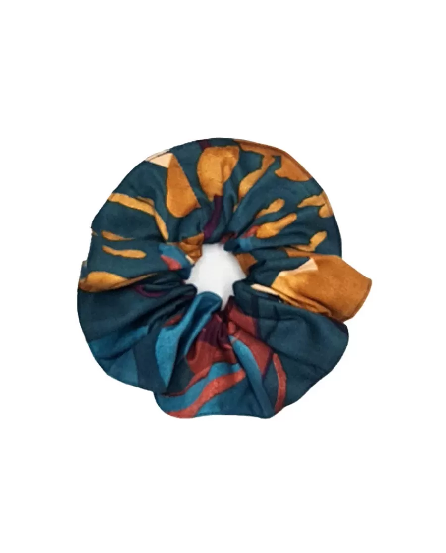 Online Maple Leaf Print Scrunchie Women Accessories