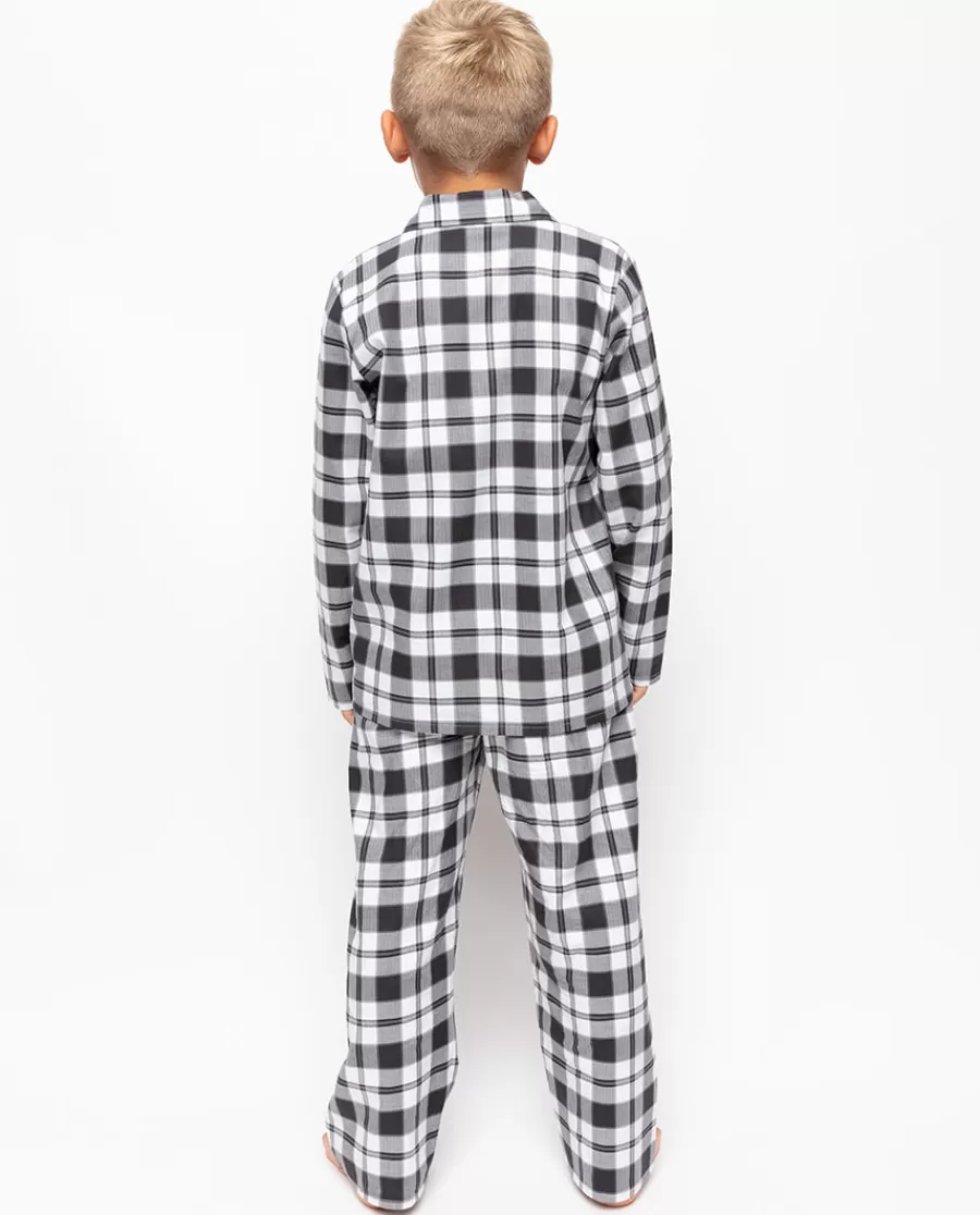 Clearance Mason Boys Check Pyjama Set Kids Boys Pyjamas