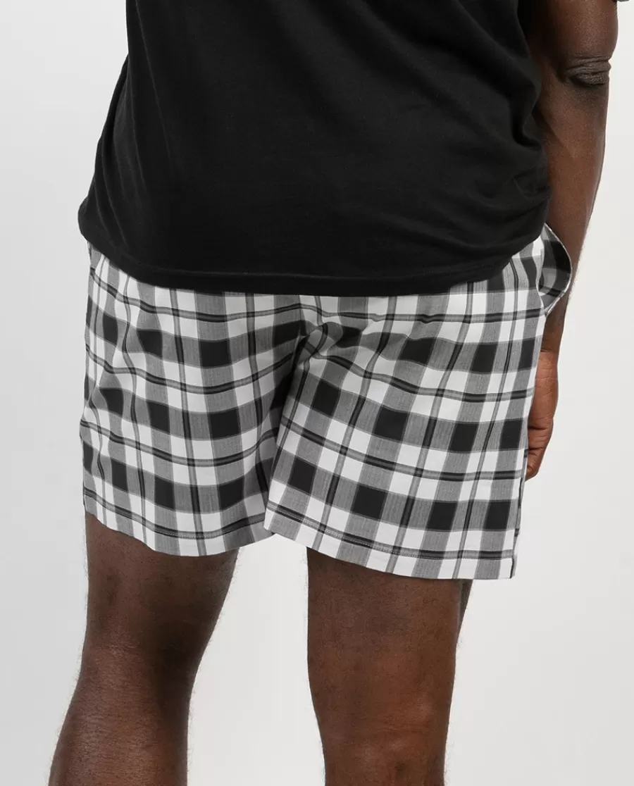 Hot Mason Check Shorts Men Pyjama Shorts