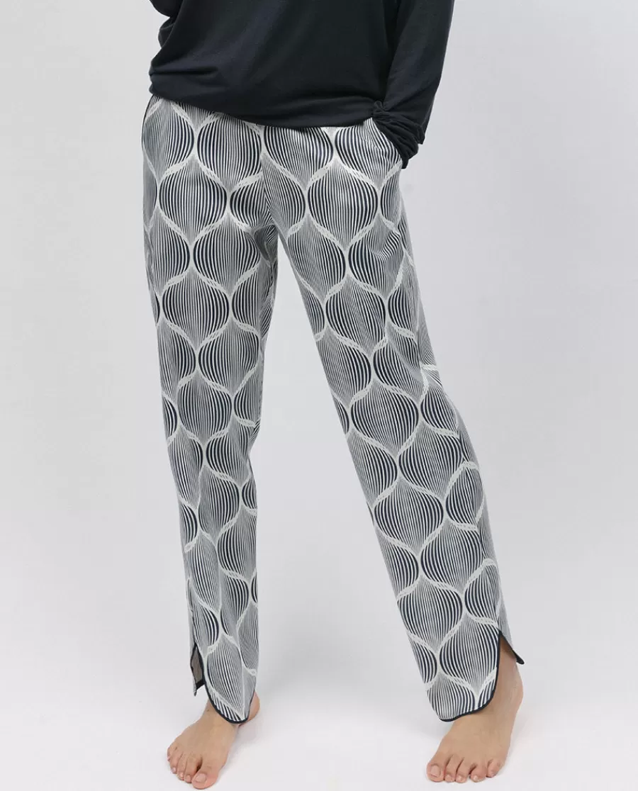 Flash Sale Nicole Geo Print Pyjama Bottoms Women Pyjama Bottoms