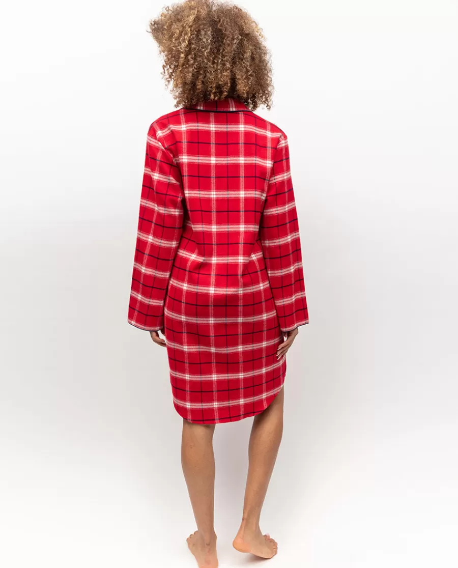 Best Sale Noel Super Cosy Check Nightshirt Women Nightshirts