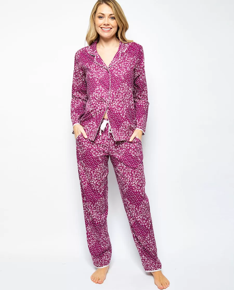 Online Nova Ditsy Floral Print Pyjama Set Women Pyjama Sets