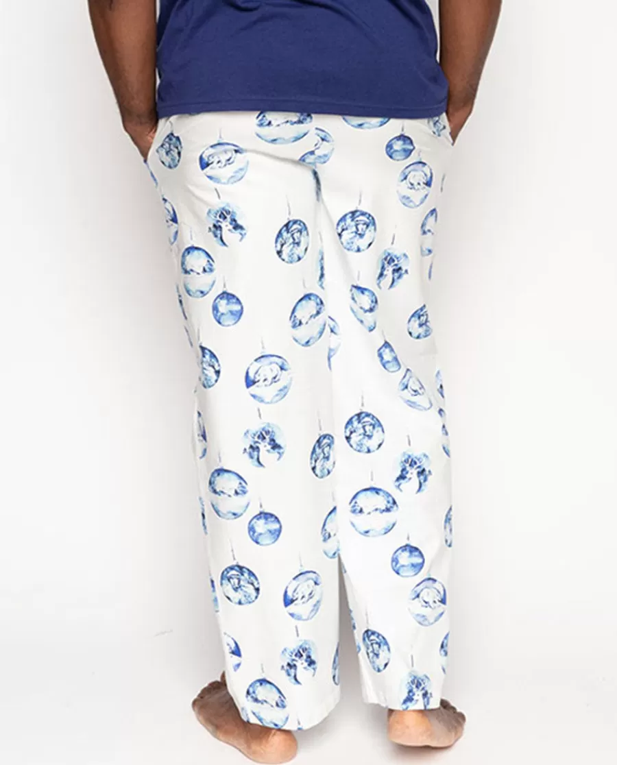 Flash Sale Riley Mens Bauble Print Pyjama Bottoms Men Pyjama Bottoms