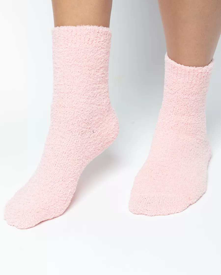 Shop Rose Fluffy Socks Women Accessories