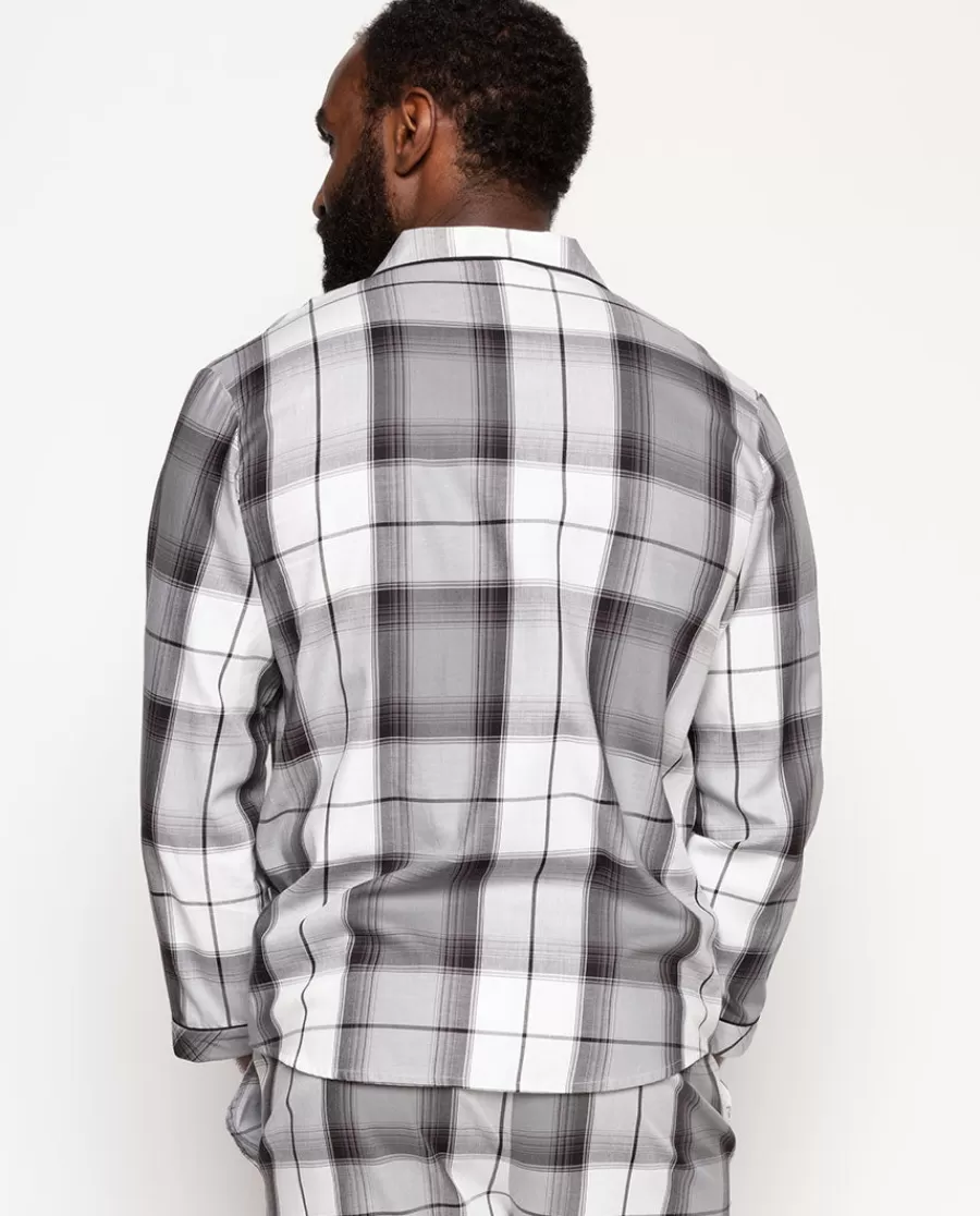 Hot Samuel Check Pyjama Top Men Pyjama Tops