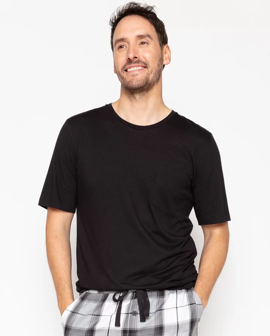 Store Samuel Jersey T-Shirt Men Pyjama Tops