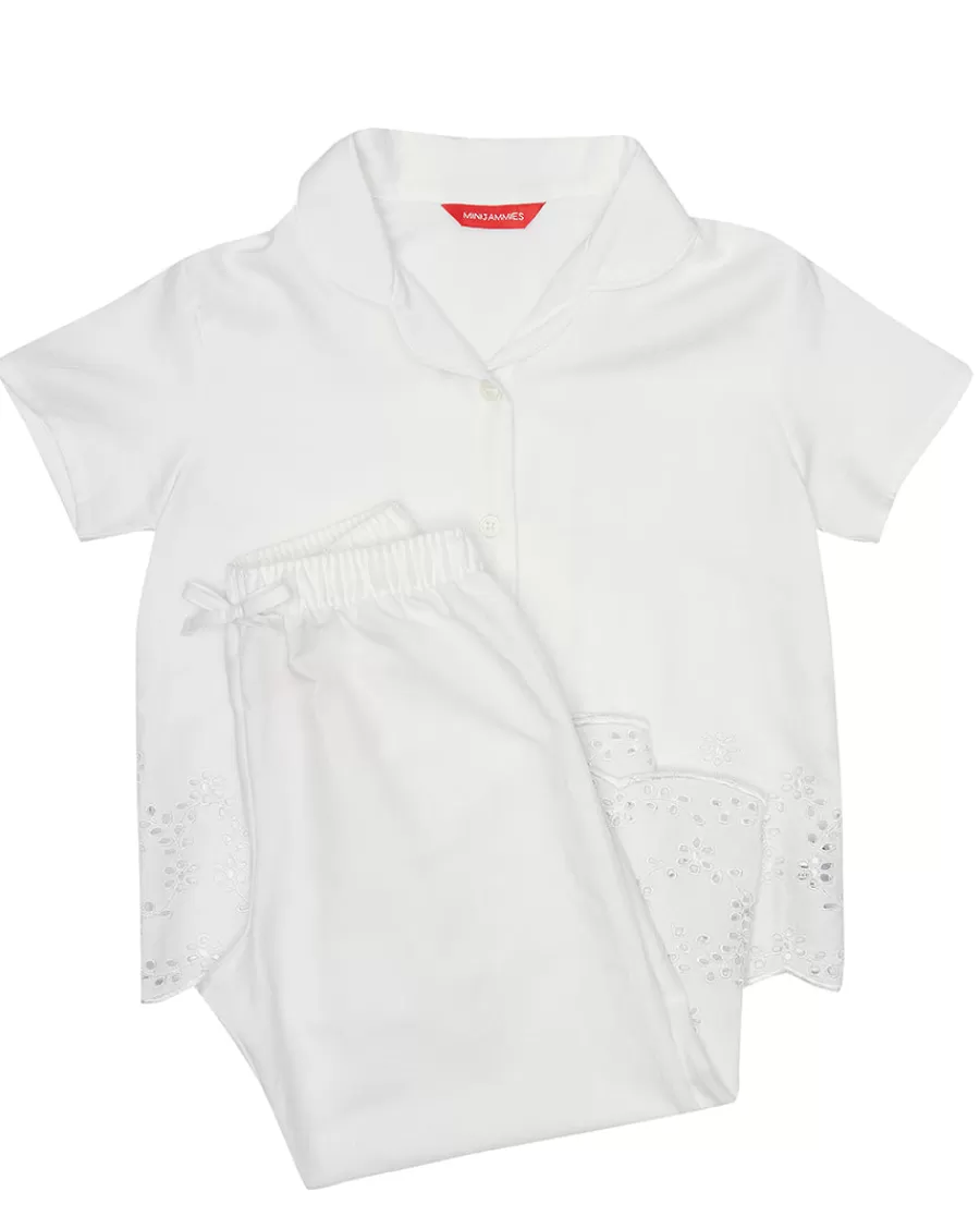 saskia_girls_embroidered_pyjama_set_4.webp Best Sale Saskia Girls Embroidered Pyjama Set Kids Girls Pyjamas