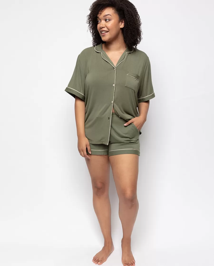 Best Sale Savannah Revere Jersey Shorty Set Women Shorty Sets
