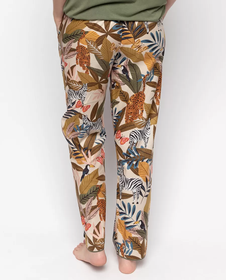 New Savannah Safari Print Pyjama Bottoms Women Pyjama Bottoms