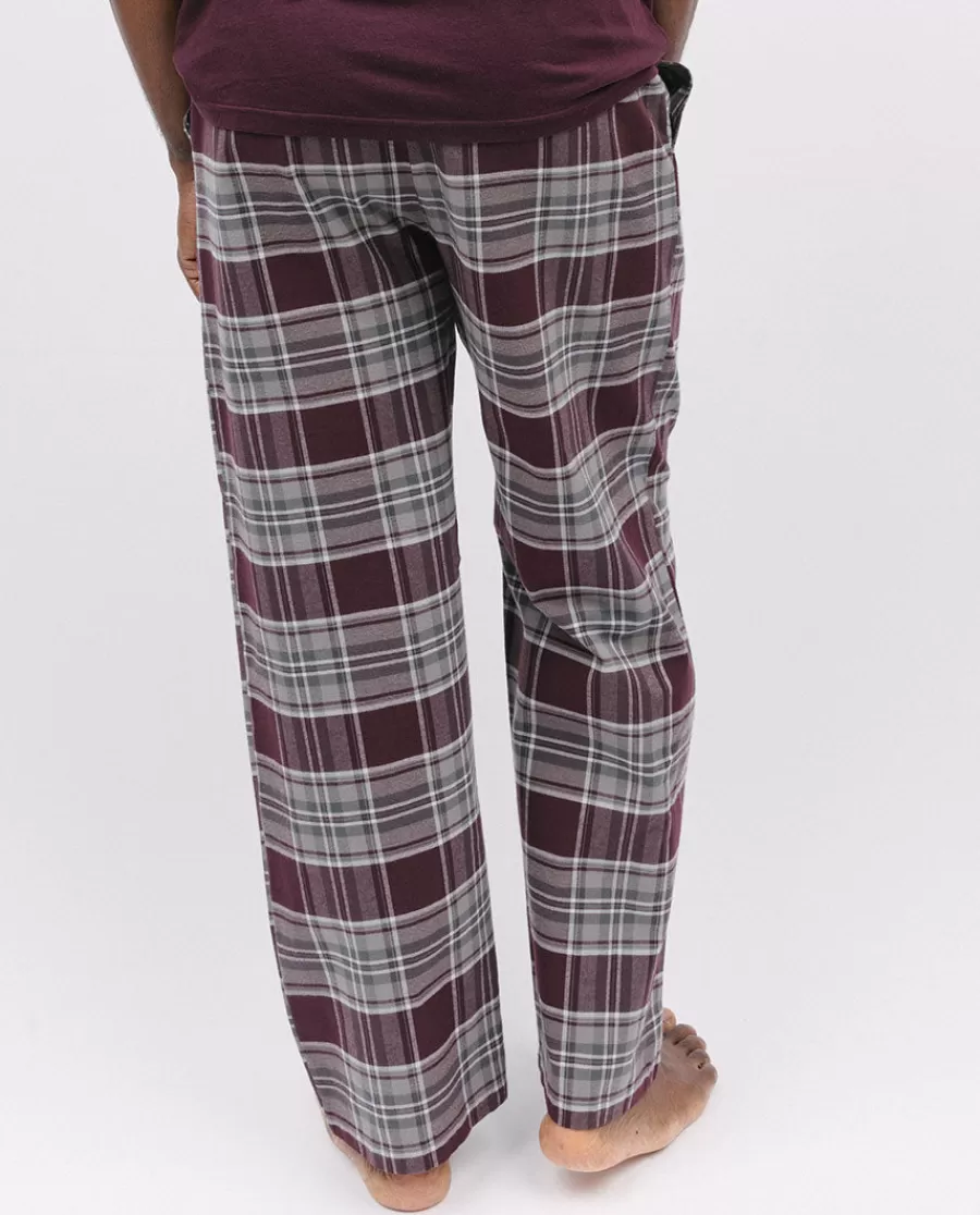 Fashion Spencer Brushed Check Pyjama Bottoms Men Pyjama Bottoms