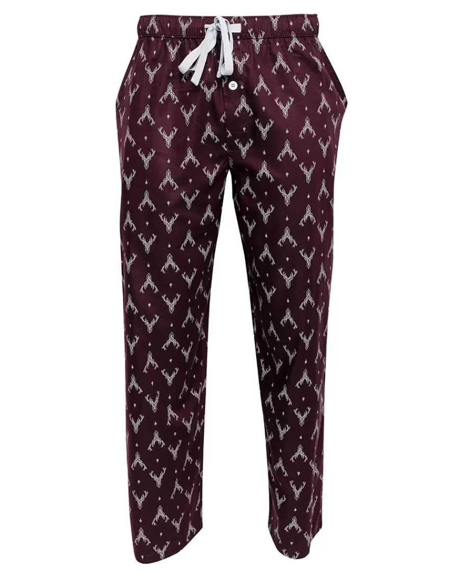 Cheap Spencer Stag Print Pyjama Bottoms Men Pyjama Bottoms