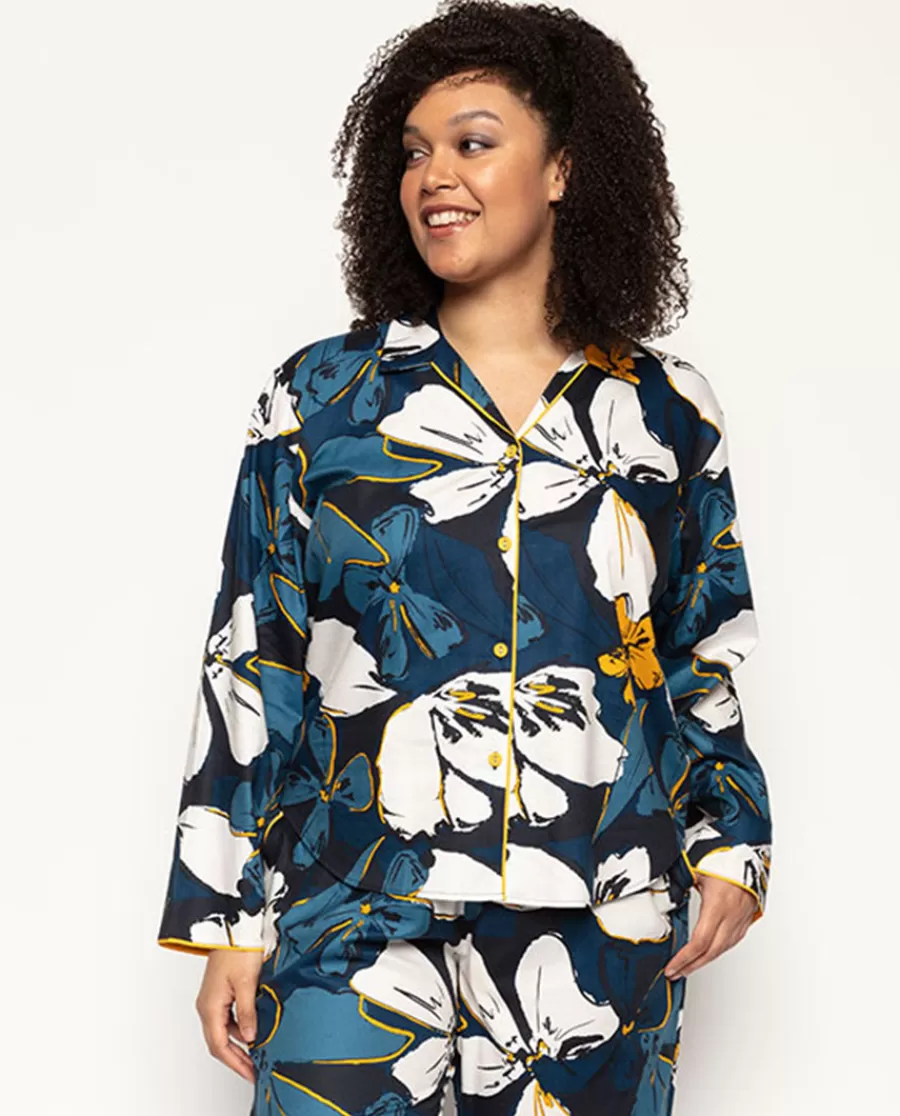 Best Verity Floral Print Pyjama Top Women Pyjama Tops