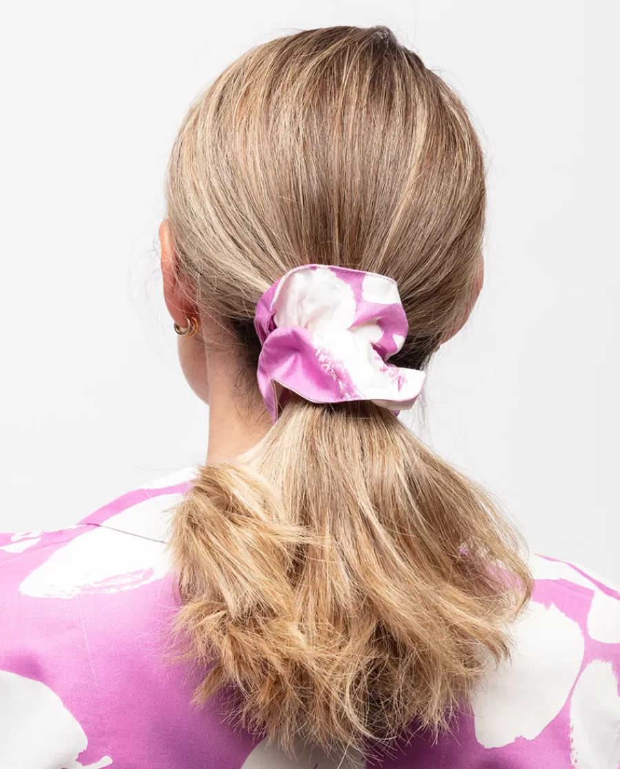 Shop Viola Petal Print Scrunchie Women Accessories