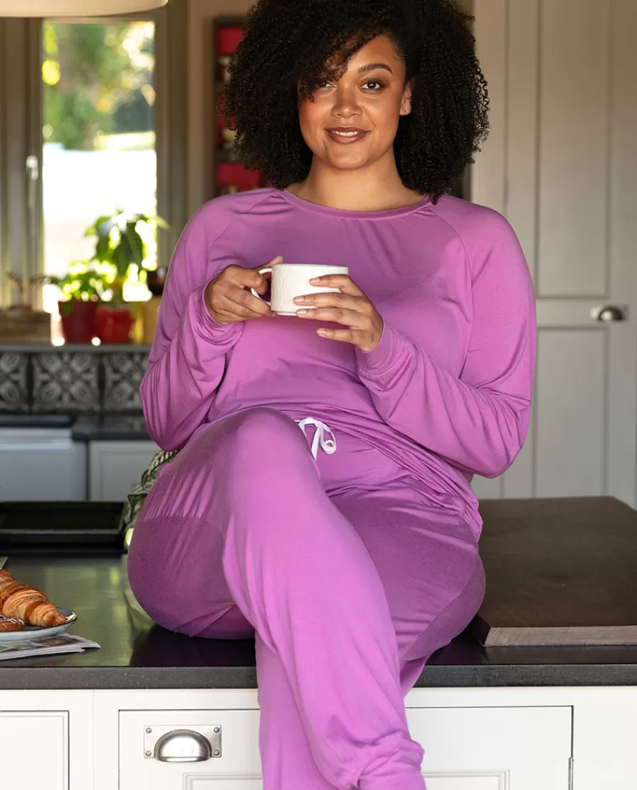 Clearance Viola Slouch Jersey Pyjama Set Women Loungewear