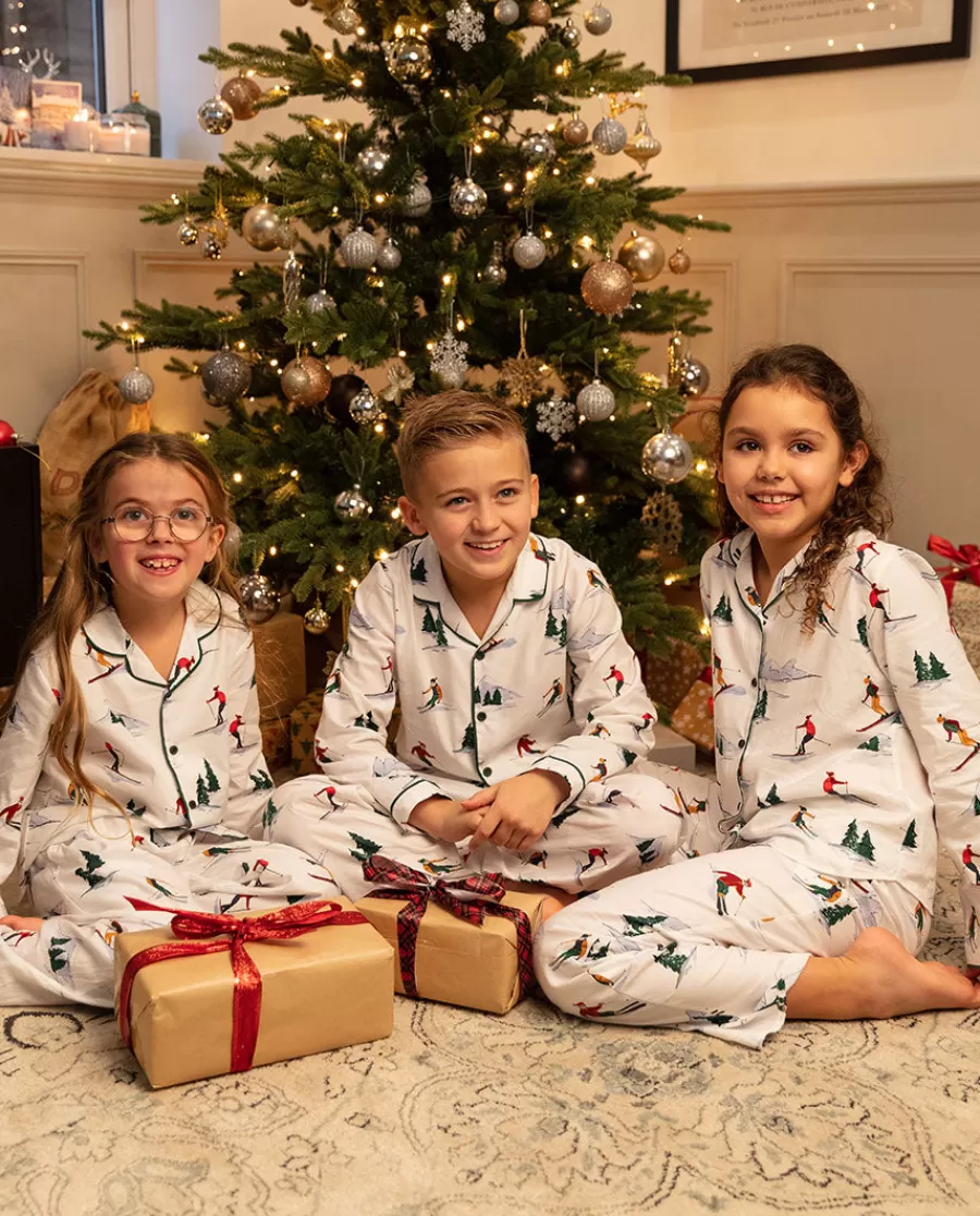 Fashion Whistler Kids Unisex Ski Print Pyjama Set Kids Kids Unisex Pyjamas